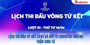 Lịch Thi Đấu Tứ Kết Lượt Về Cúp C1 2024/25: Những Trận Sinh Tử