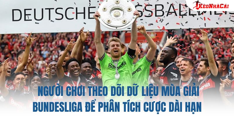 Người chơi theo dõi dữ liệu mùa giải Bundesliga để phân tích cược dài hạn